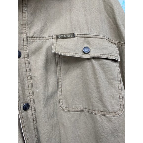 Columbia Canvas Fleece Jacket / Fleece Linging 3XT - Picture 2 of 12